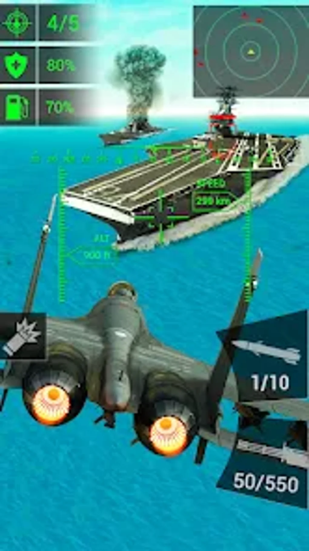 FlyVRX - Fighter Plane Combat для Android — Скачать