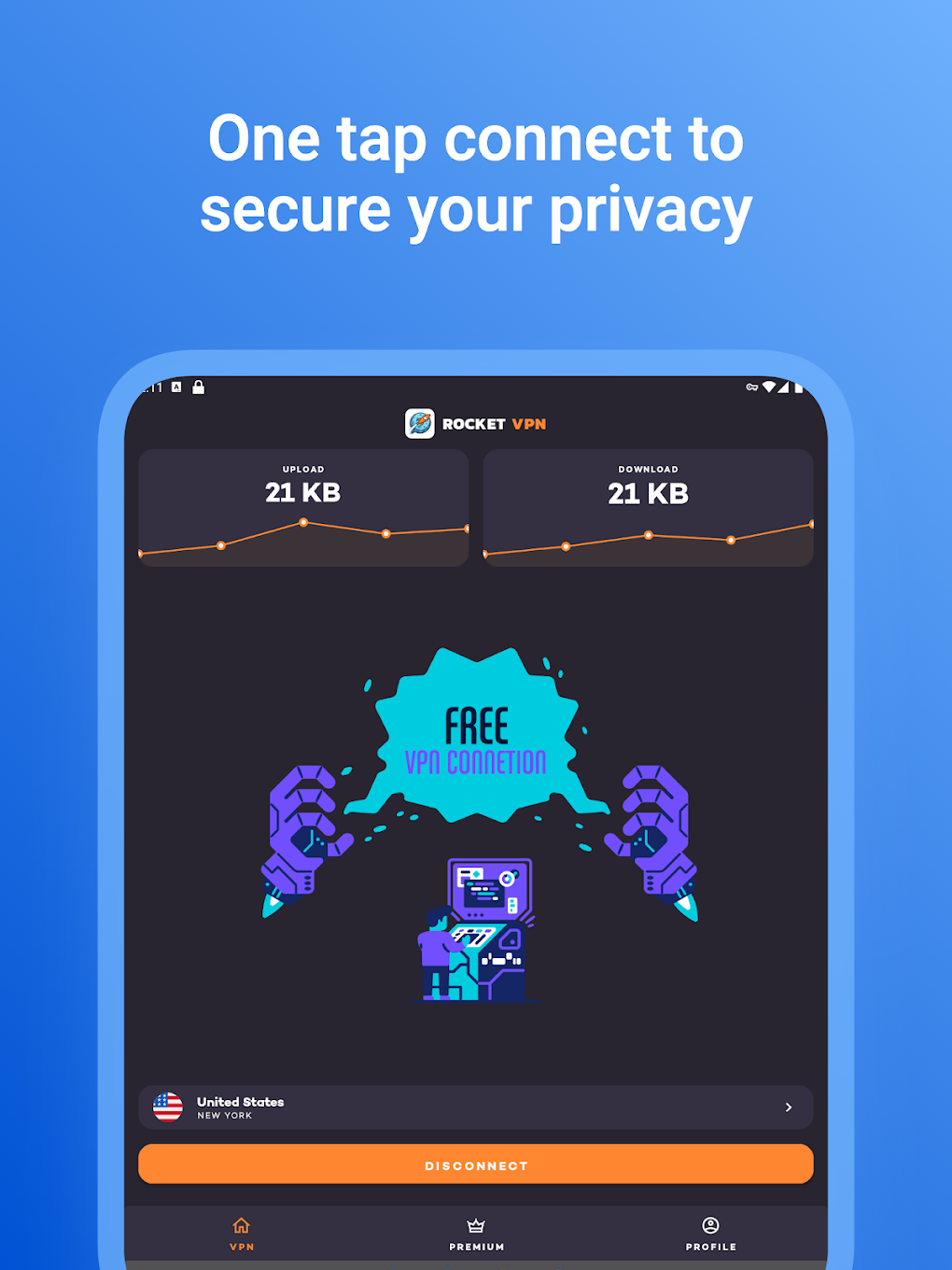 OneTap VPN - Premium VPN APK (Android App) - Free Download