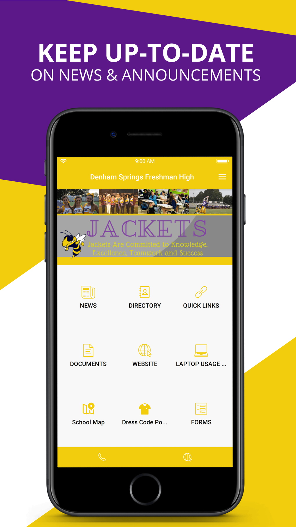 Denham Springs Freshman High for iPhone - Download