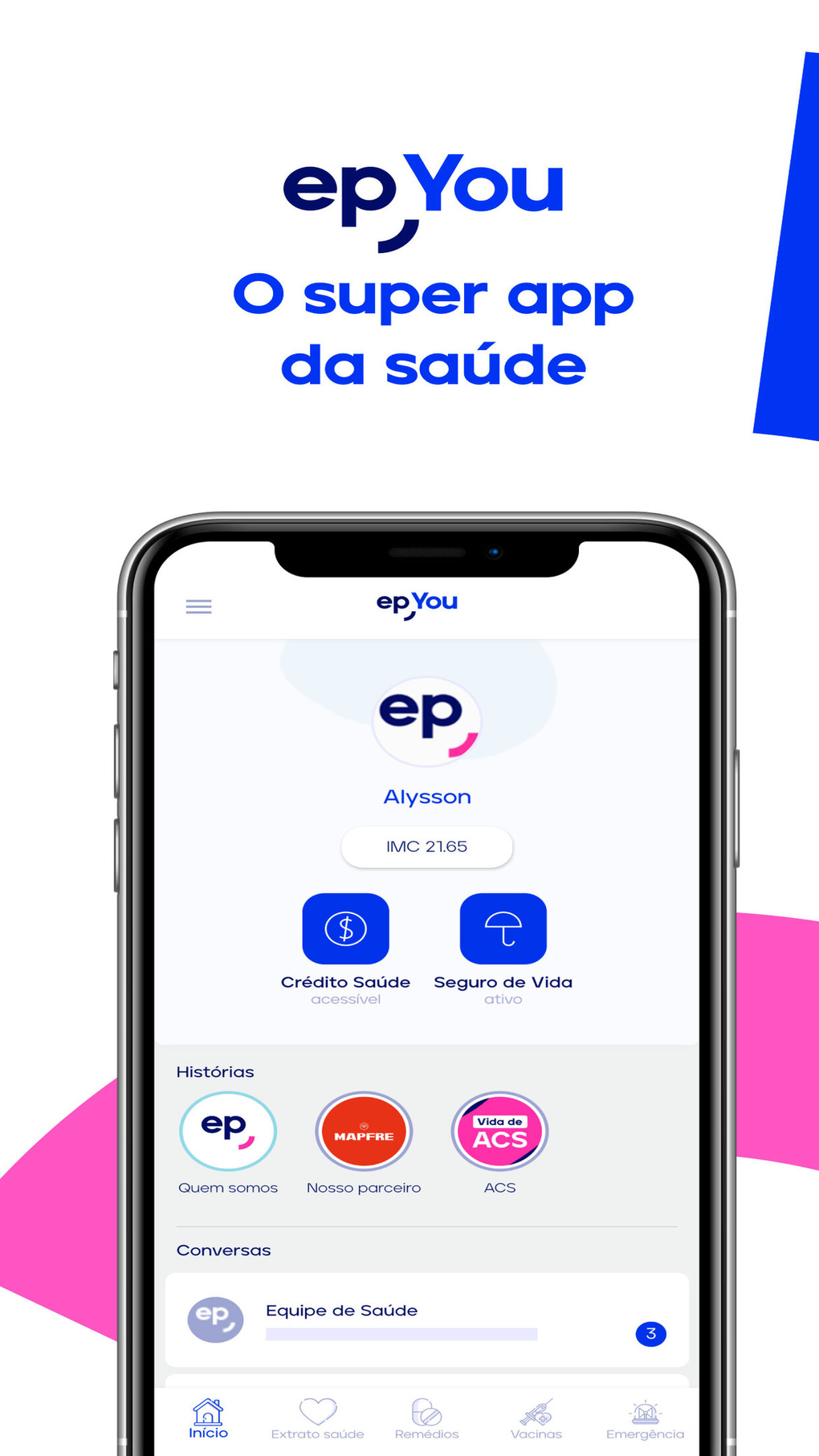 IPhone EpYou Conecte Sua Sa de 