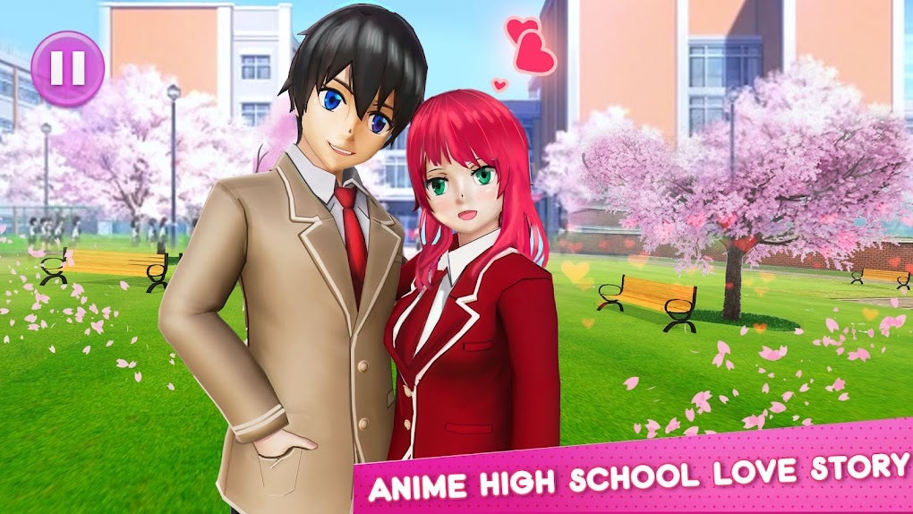 Anime Girl High School Love for Android - Download