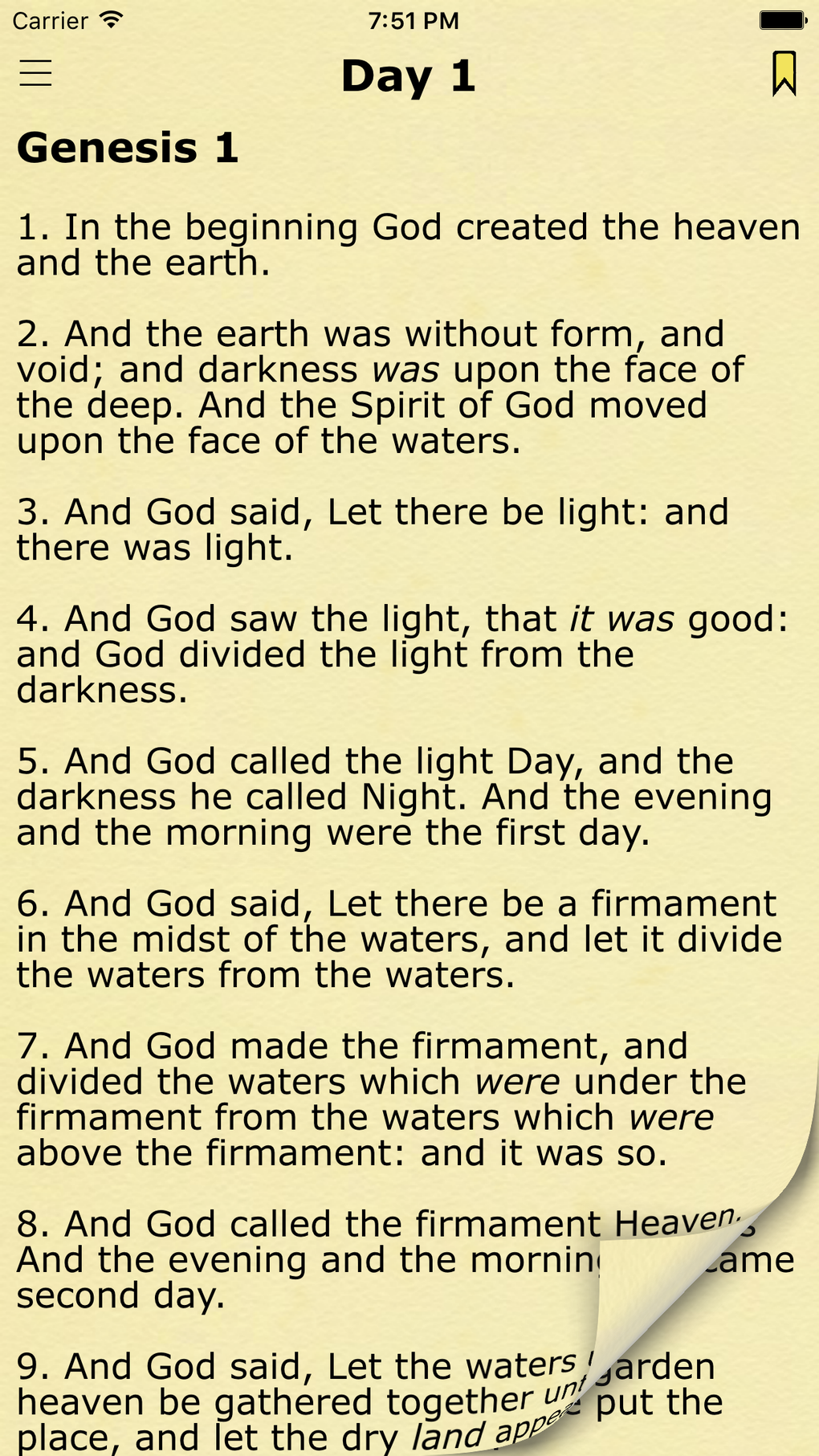 Kjv Chronological Bible In A Year Printable