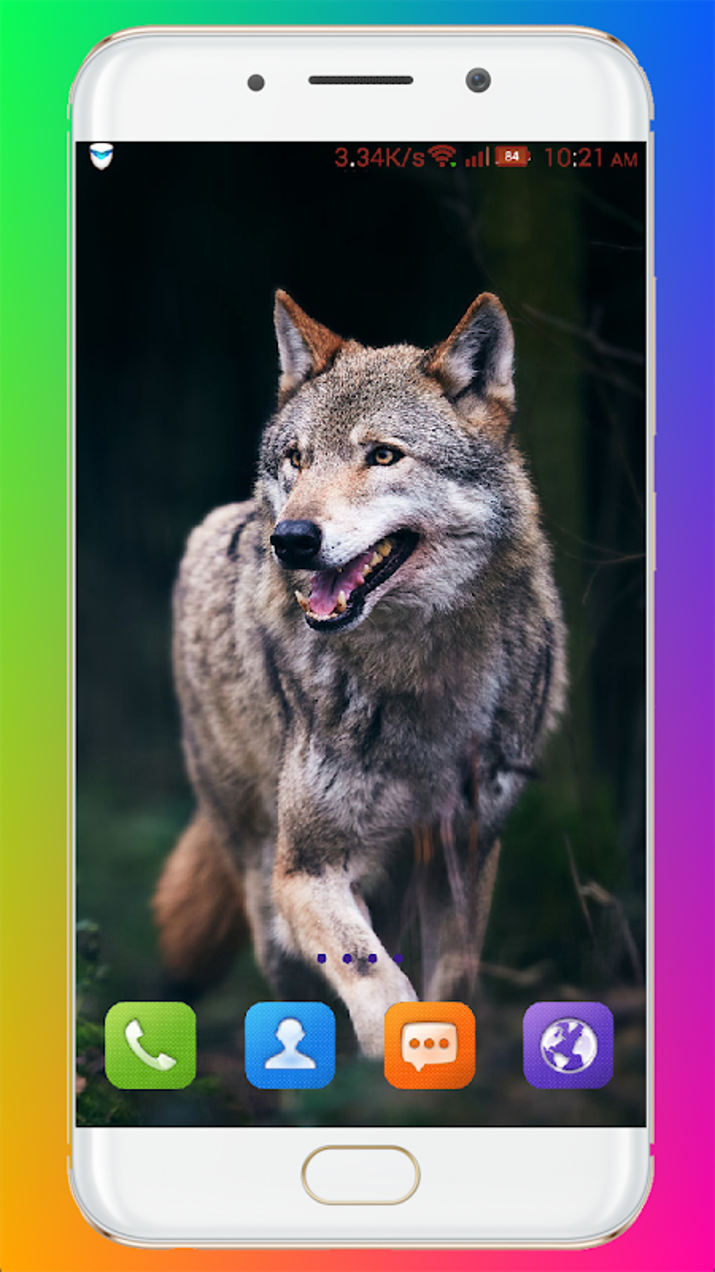 Wolf Wallpaper HD APK для Android — Скачать