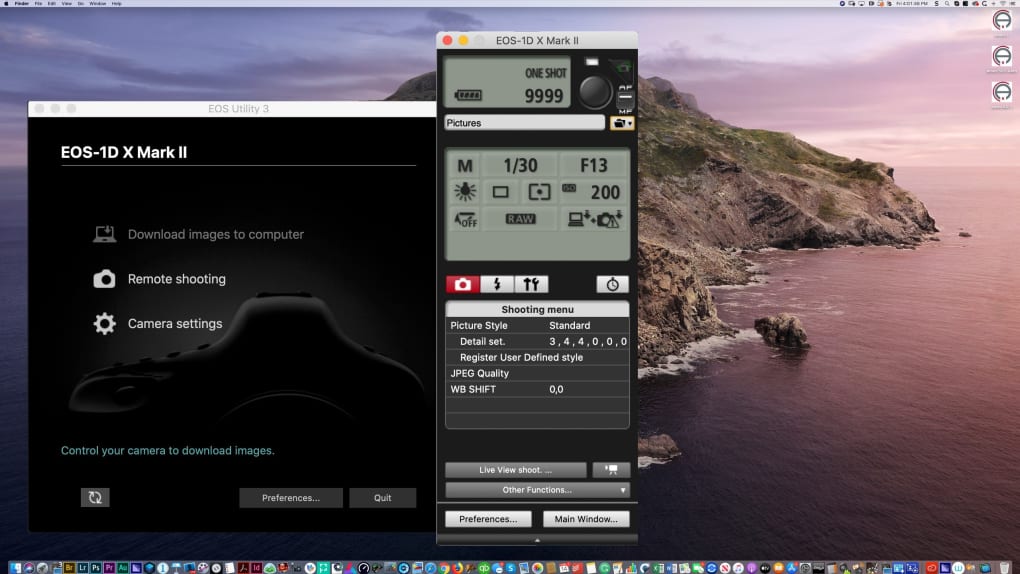 canon software to download pictures from camera