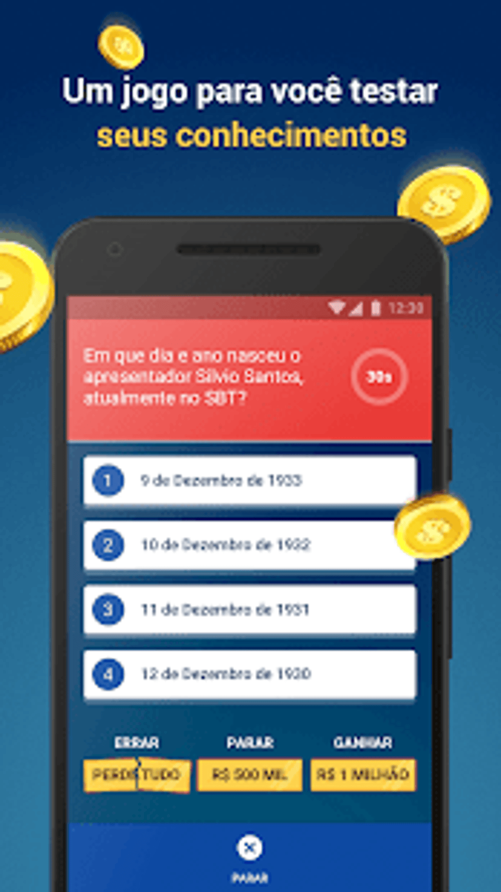 Show do Milhão Oficial – Applications sur Google Play