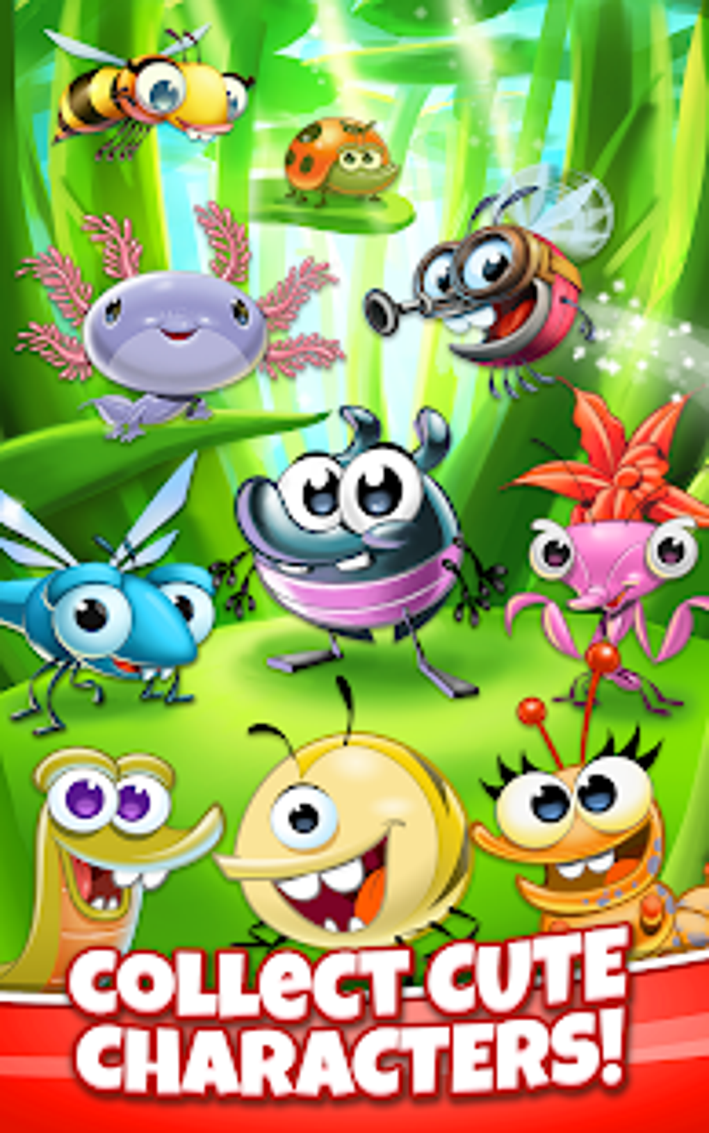 Best Fiends Stars - Jogo de quebra-cabeça grátis Android Jogos APK