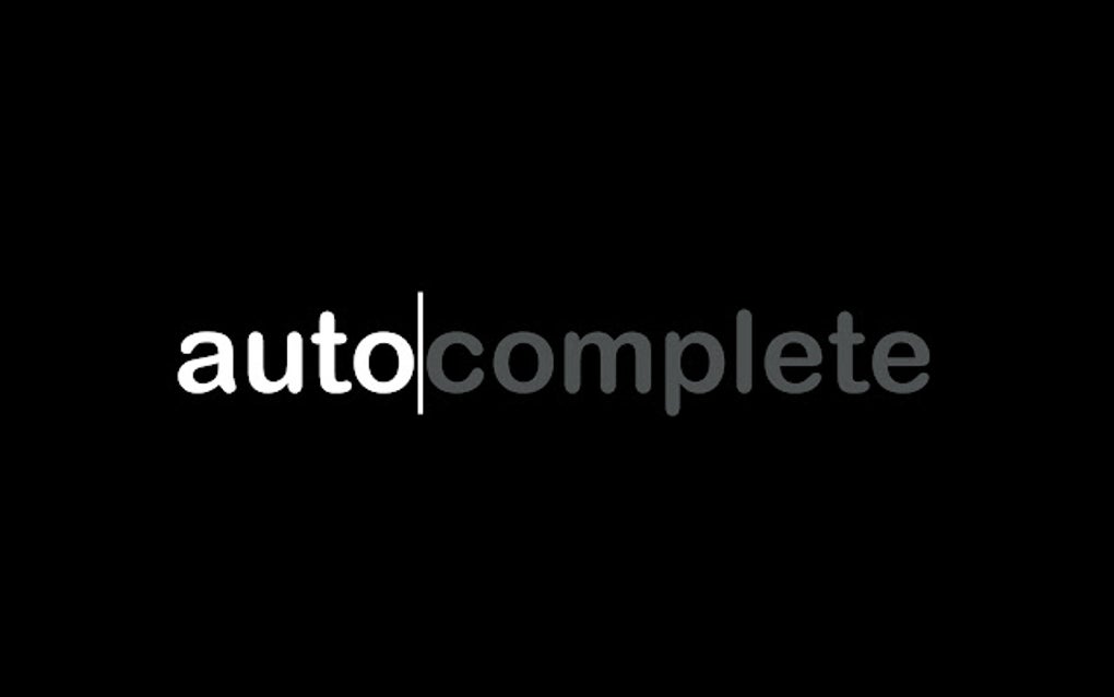 autocomplete for Google Chrome - Extension Download