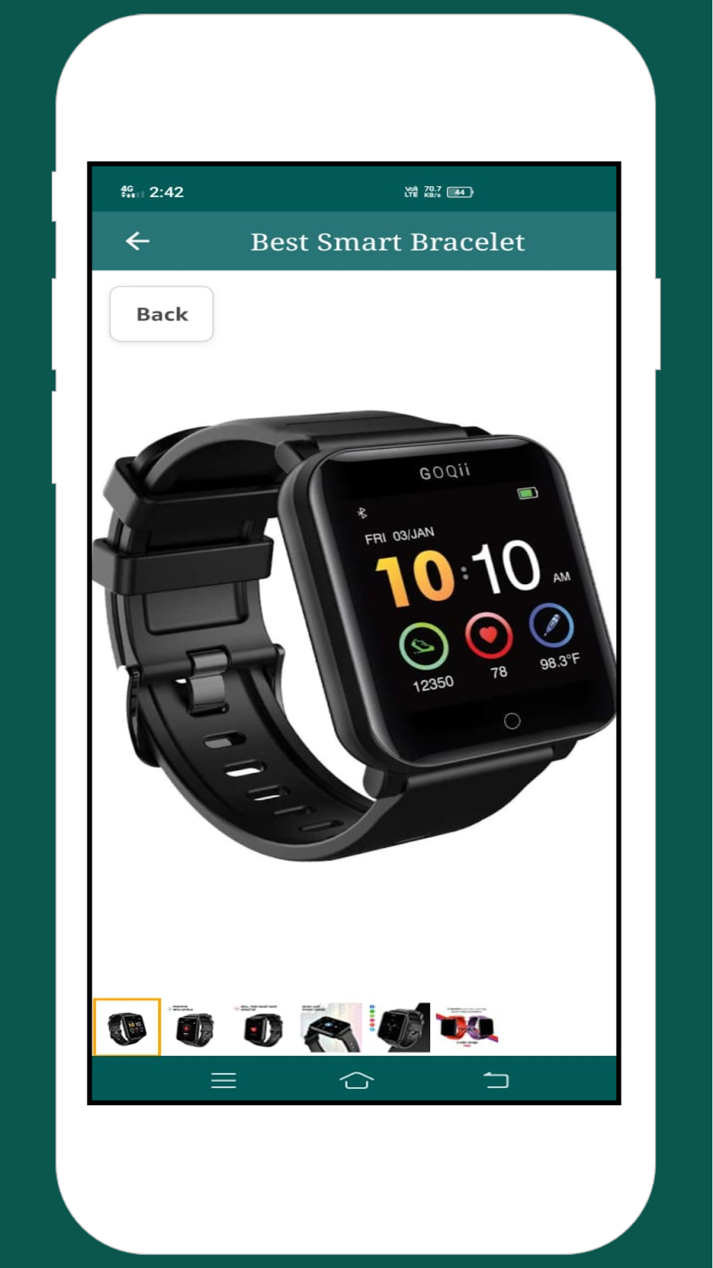 Smart Bracelet Watch App voor Android Download