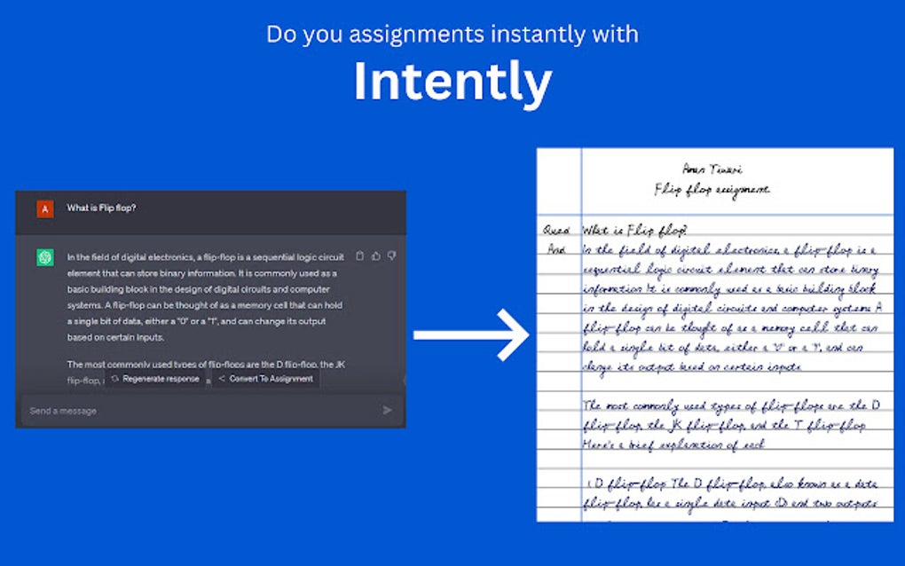 Intently Chatgpt To Assignments Instantly For Google Chrome