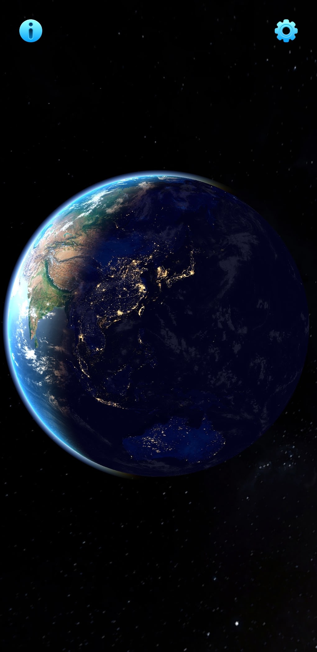 Animation of rotating earth with moving ... | Stock Video | Pond5