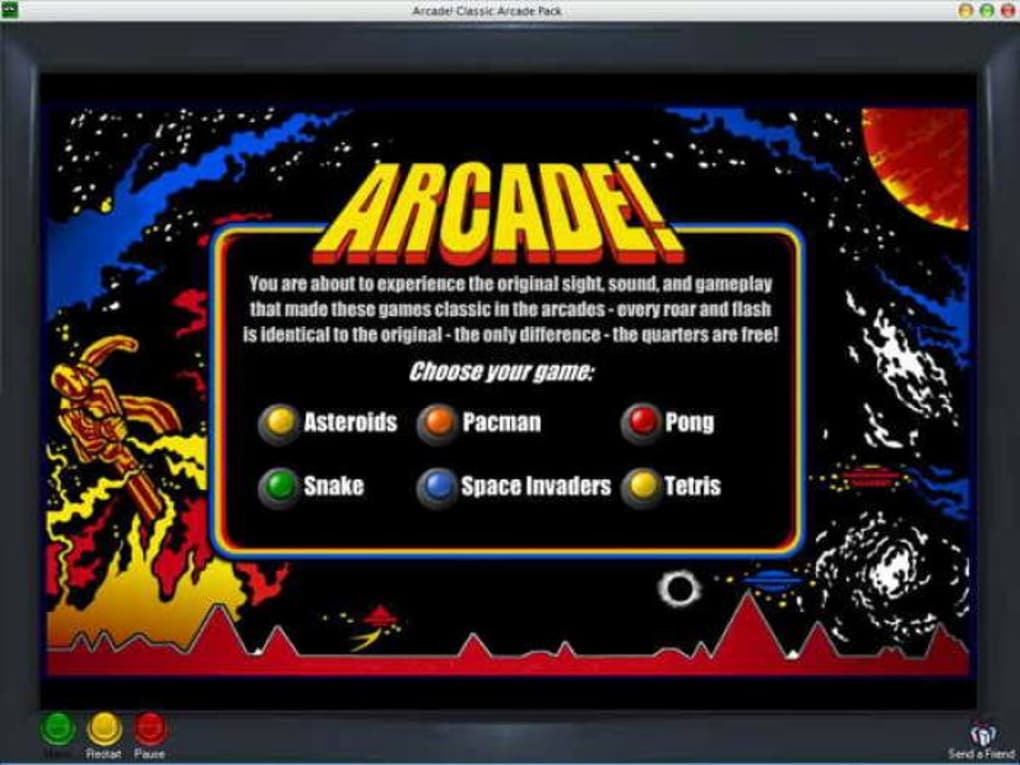 arcade games pack download