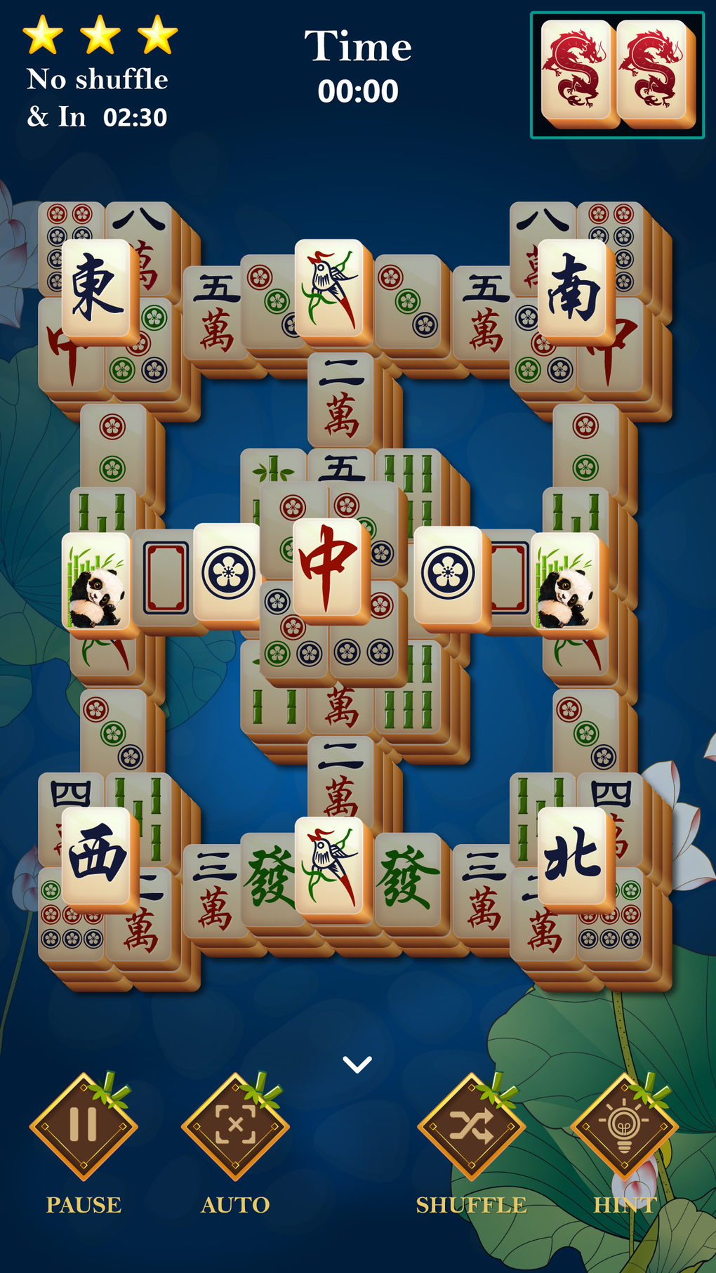 Mahjong Solitaire: Blocos