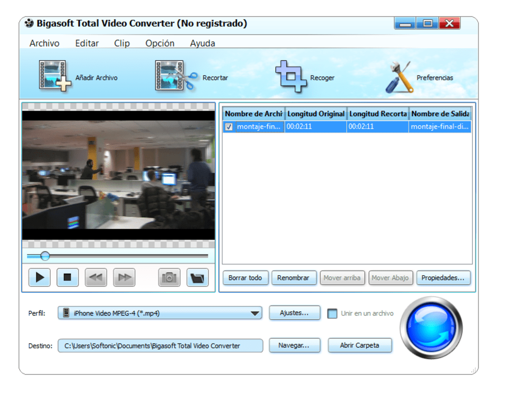 descargar bigasoft total video converter con serial