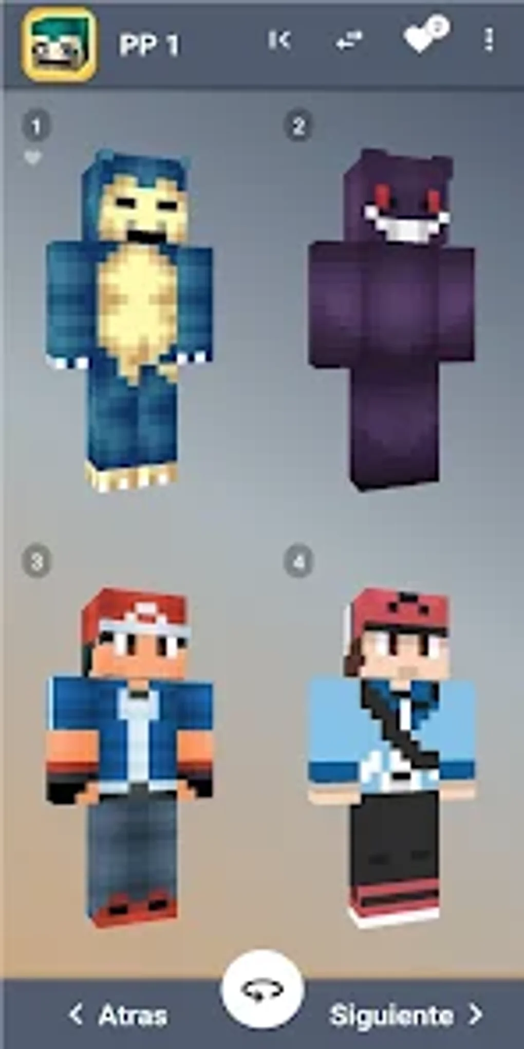 Pokemon Skins Minecraft для Android — Скачать