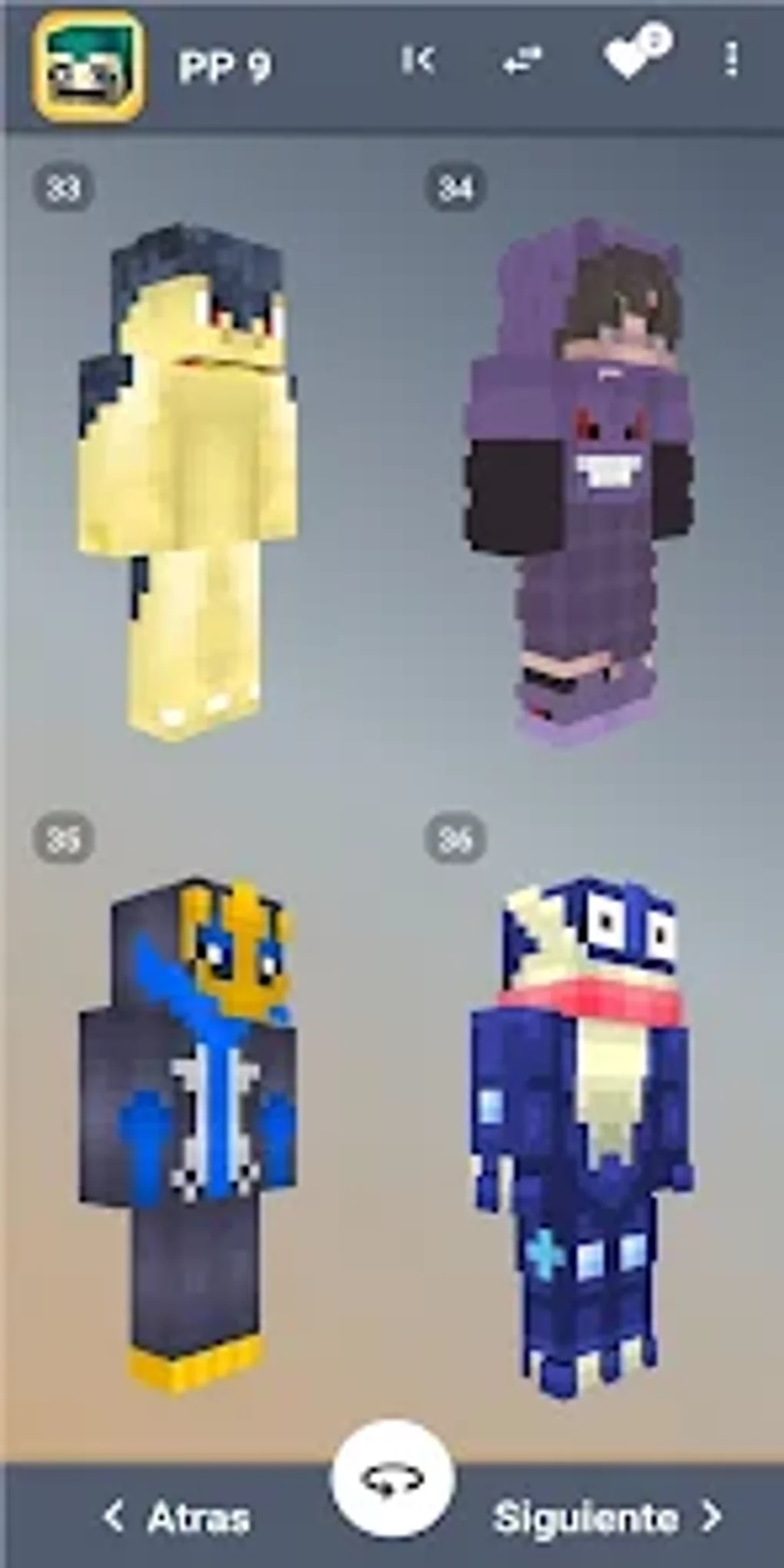 Pokemon Skins Minecraft для Android — Скачать