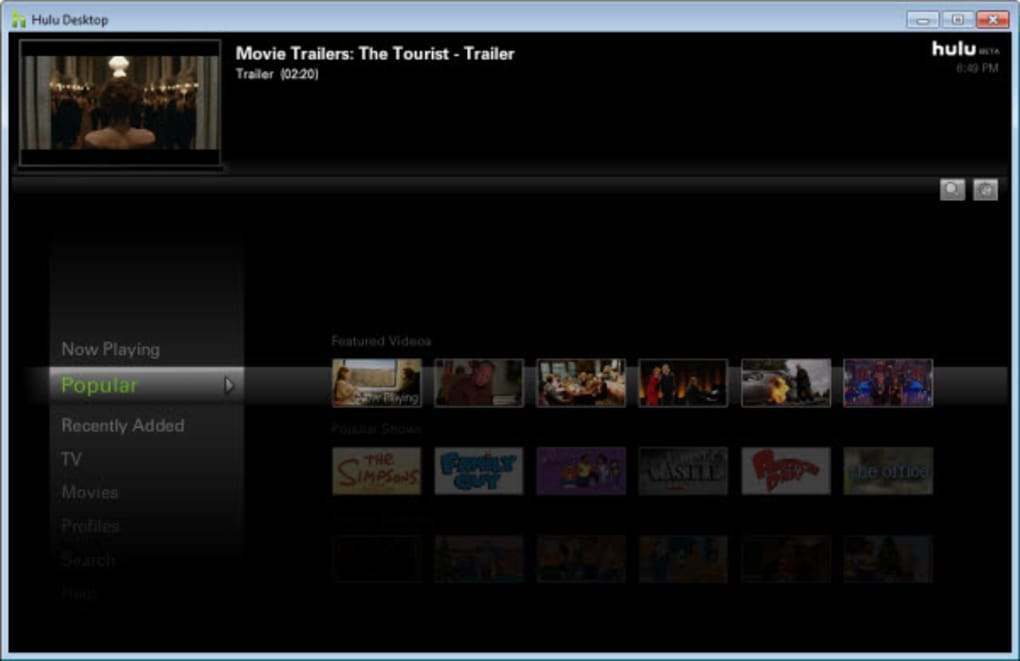 Hulu Desktop - Download