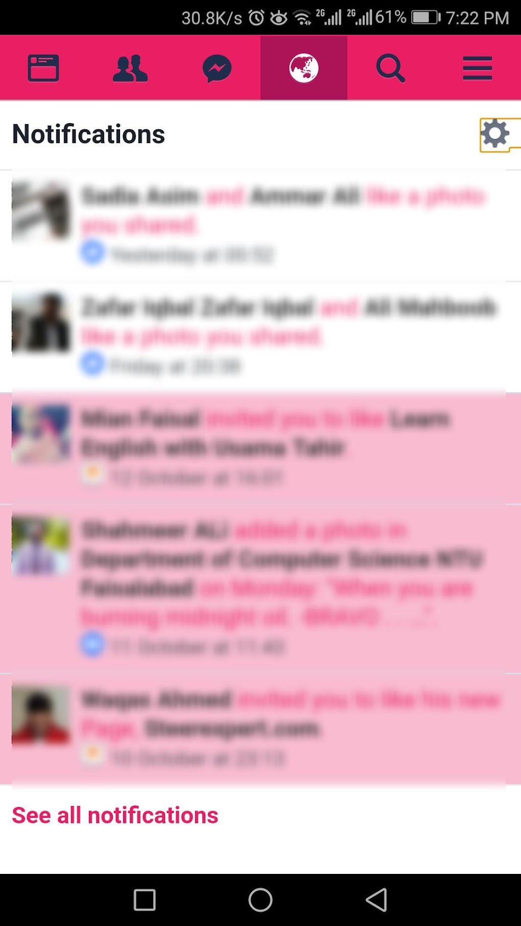Pink for Facebook::Appstore for Android