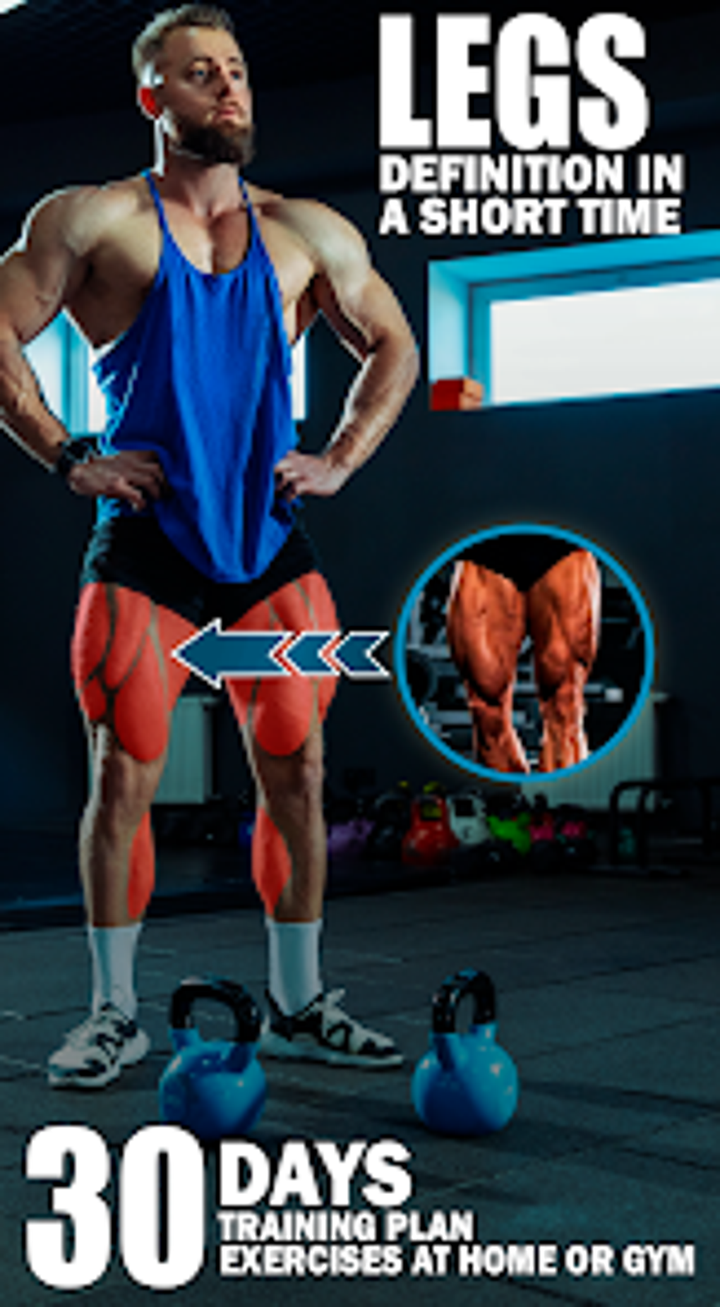 Leg Workouts For Men для Android — Скачать