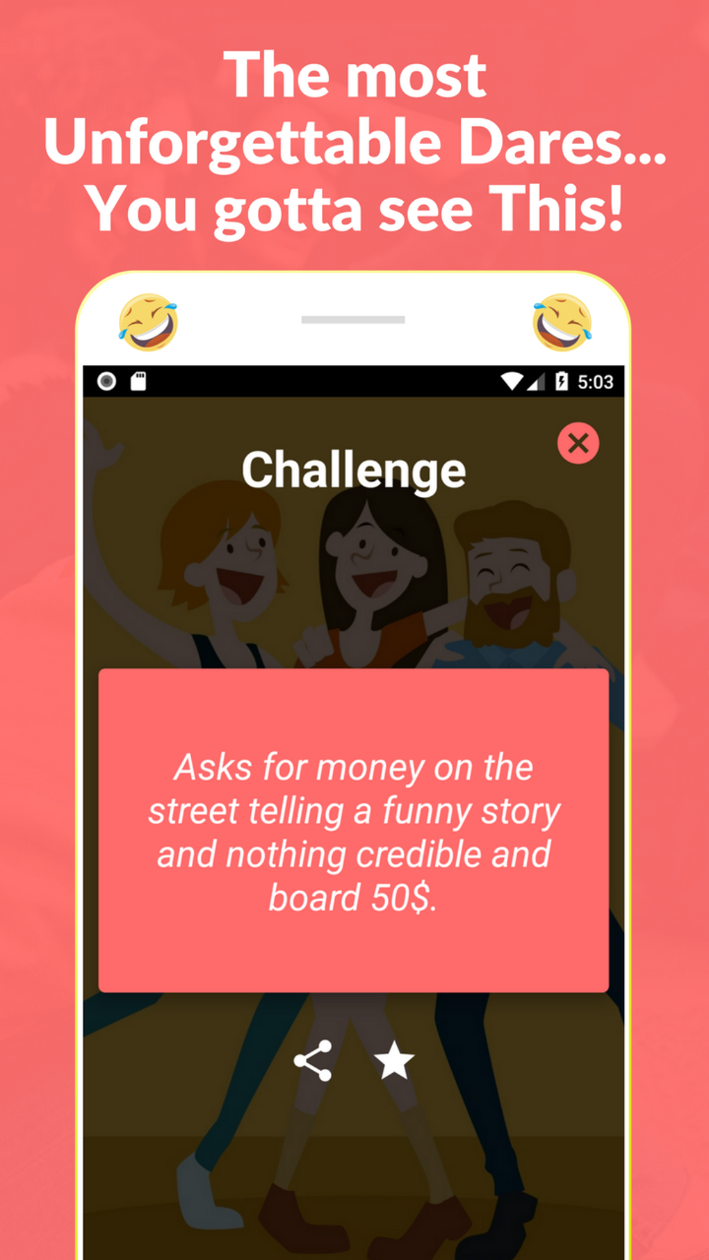 Challenges to do with Friends for Android - Download
