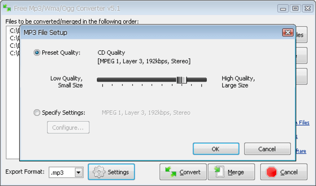 finds and download mp3 and ogg converter free