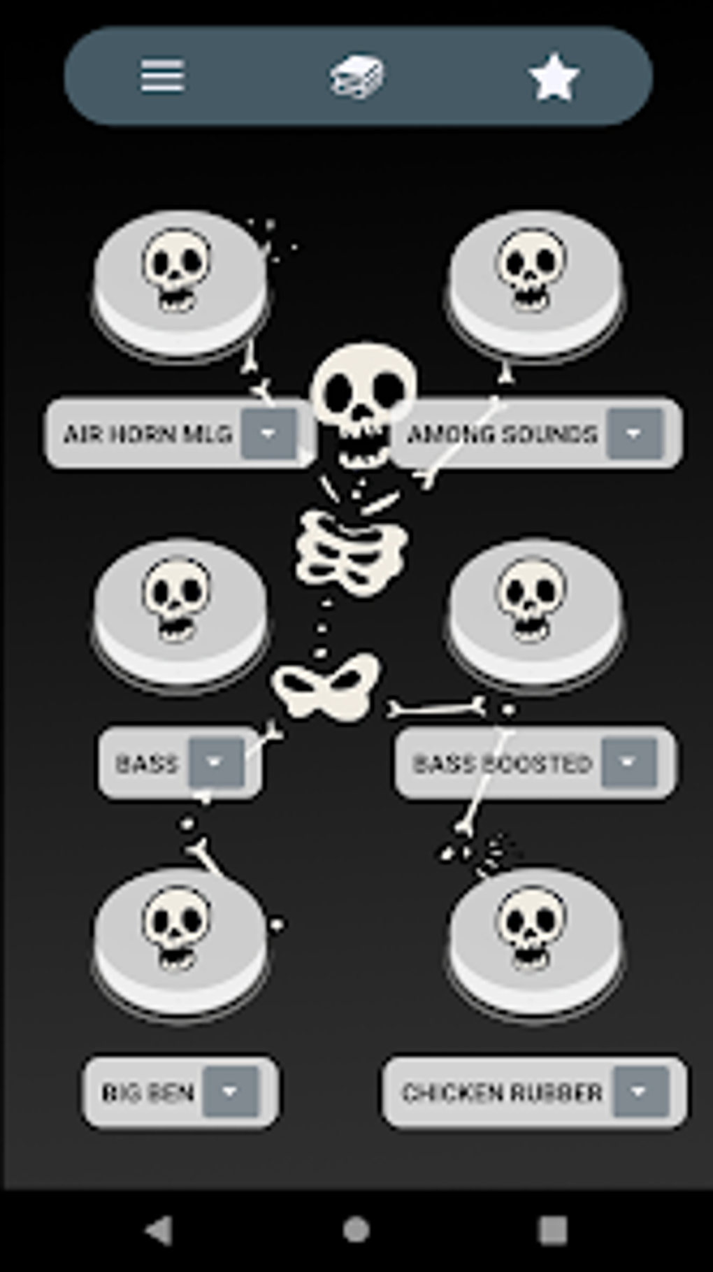 Spooky Skeletons Soundboard для Android — Скачать