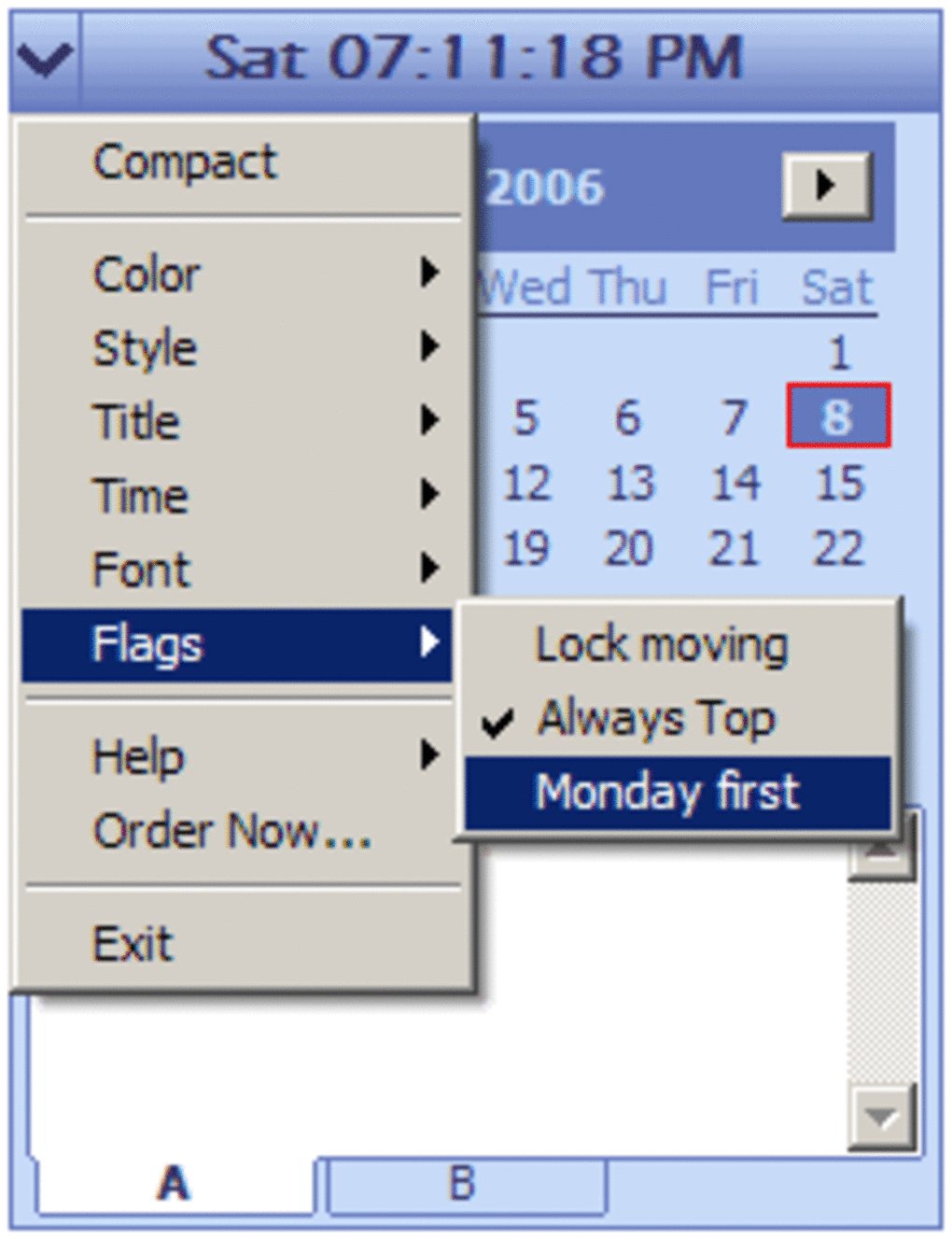 Desktop Calendar Reminder 版 下载