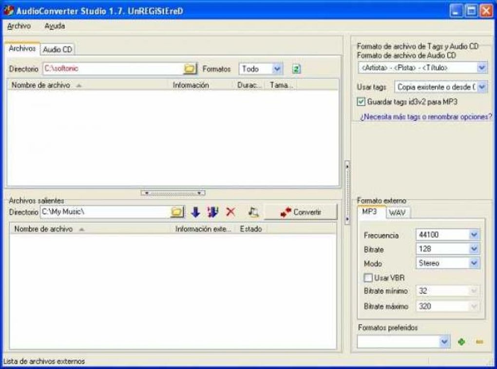 AudioConverter Studio Descargar AudioConverter Studio Descargar