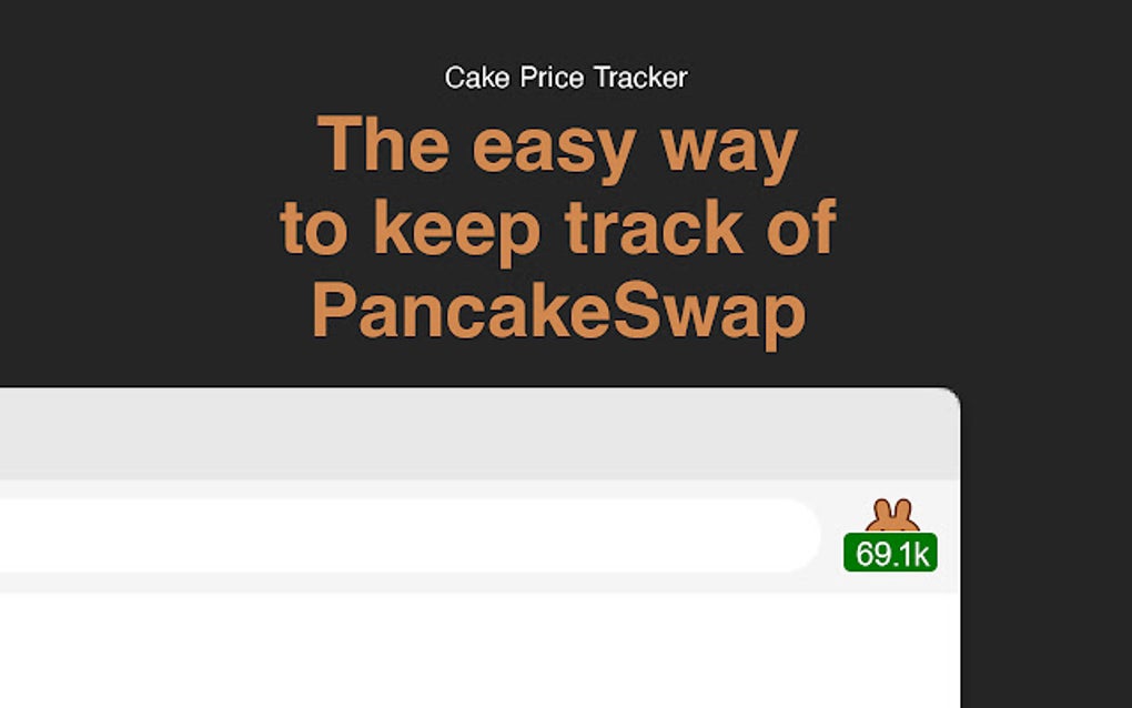 PancakeSwap Price Tracker for Google Chrome Extension Download