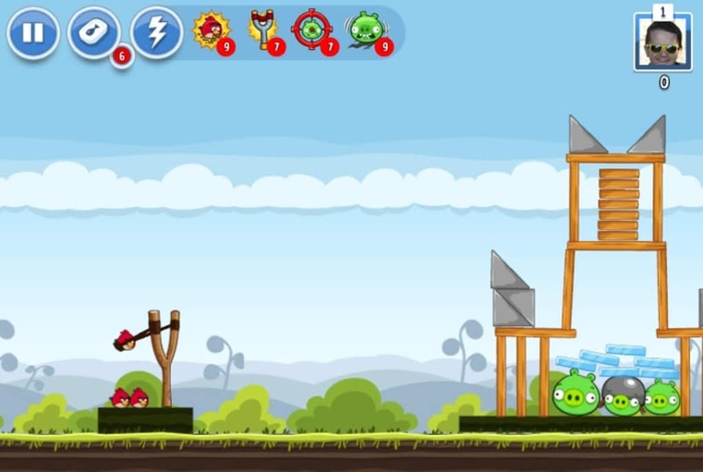 angry birds friends facebook flash