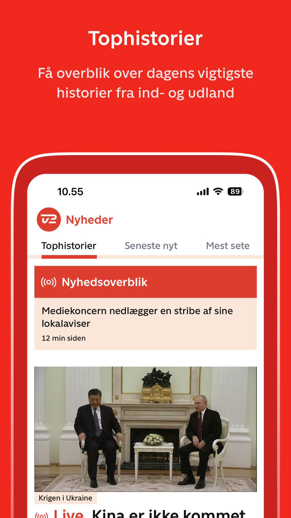 TV 2 Nyheder For IPhone - Download