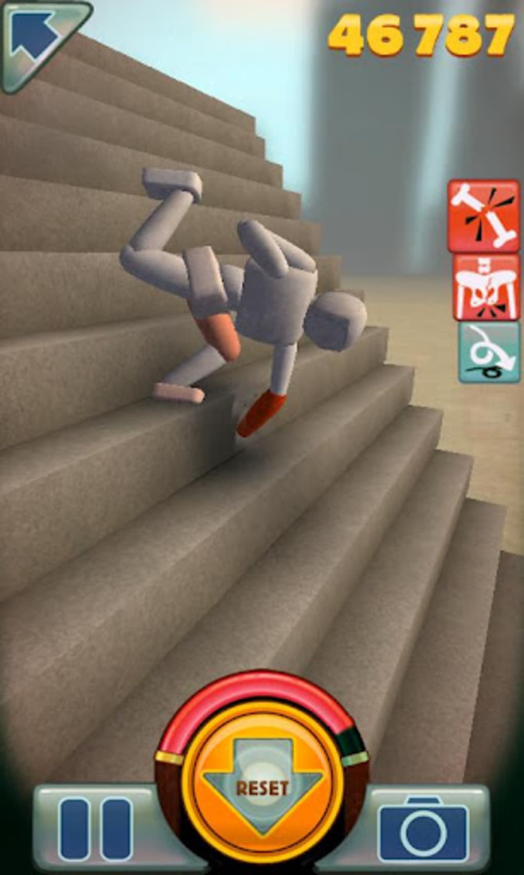 Игра кидать телефон. Игра Stair Dismount. Игра про деревянного человечка. Ступень у игры. Игра падение с лестницы.