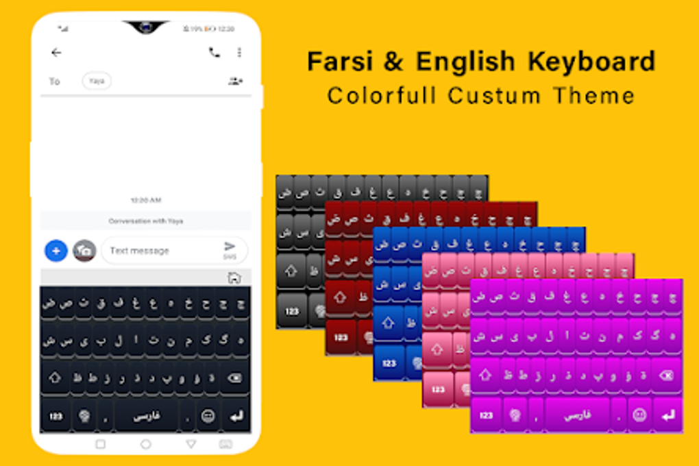 Android 용 Farsi keyboard Fonts - 다운로드