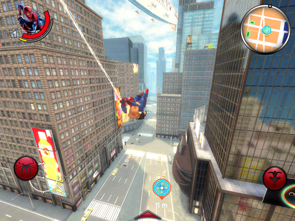 amazing spider man phone game