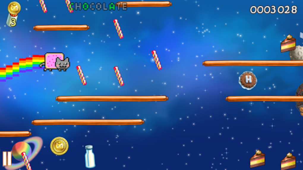 Download Nyan Cat: Lost In Space Game for PC at