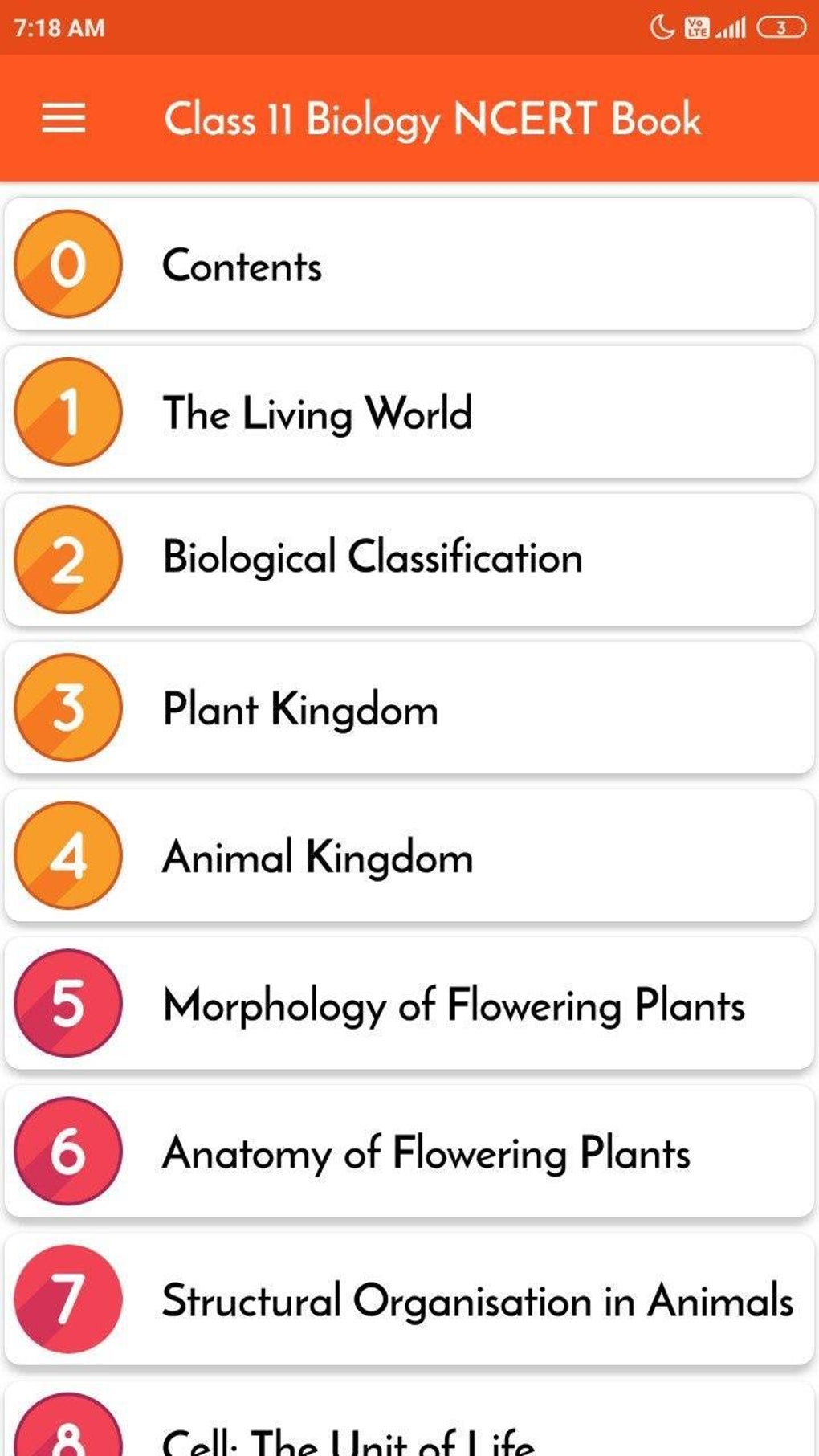 Class 11 biology ncert book para android download