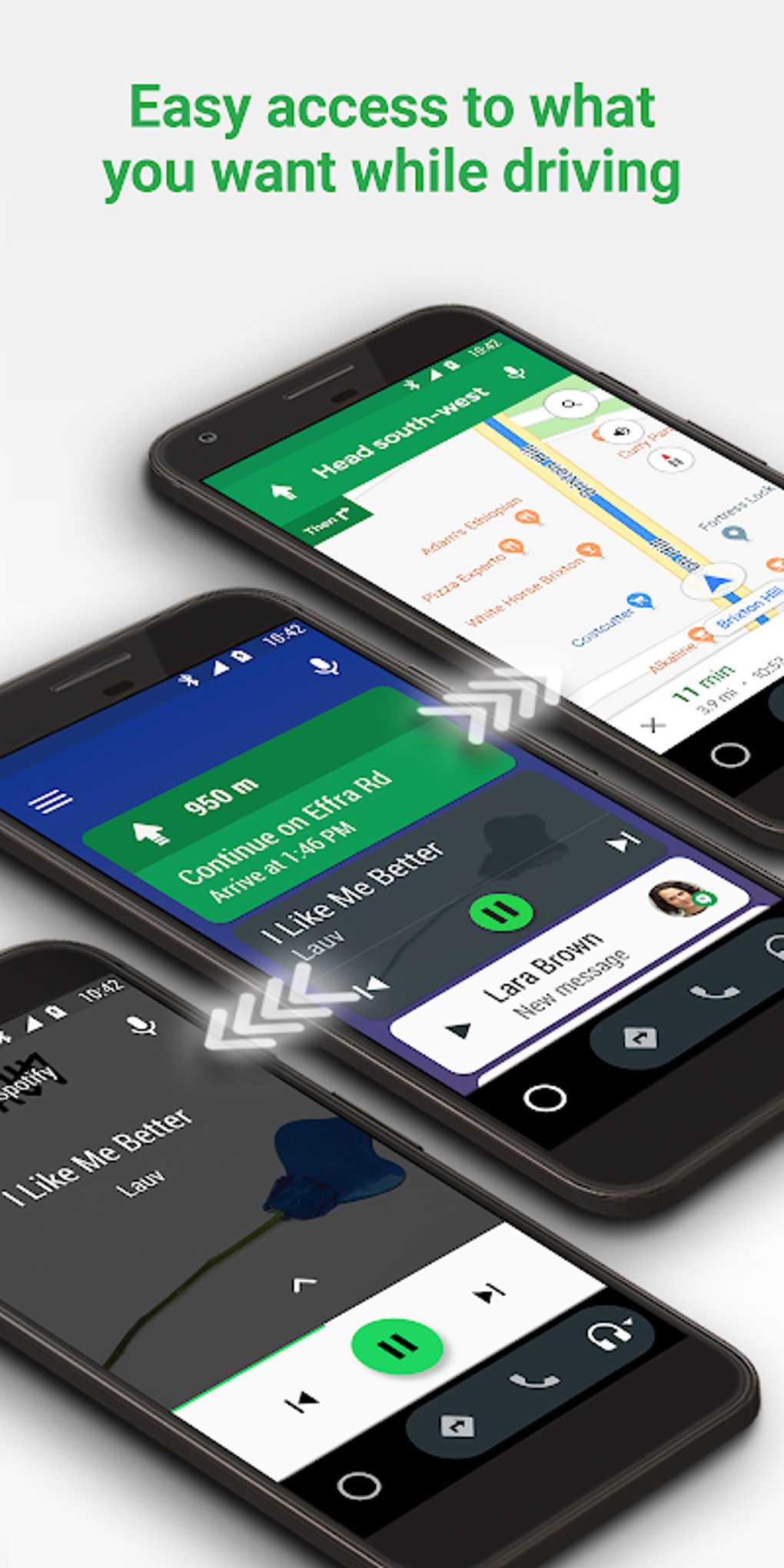 Android Auto for phone screens APK для Android — Скачать