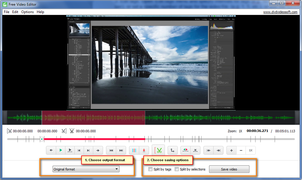 Free video editor site no download