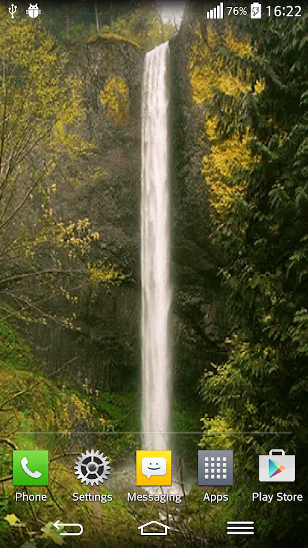 Waterfall Wallpaper With Sound APK для Android — Скачать