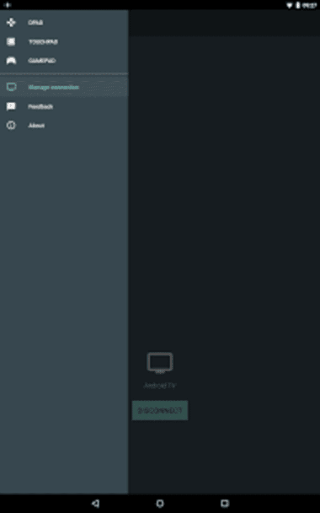 android tv remote control screenshot