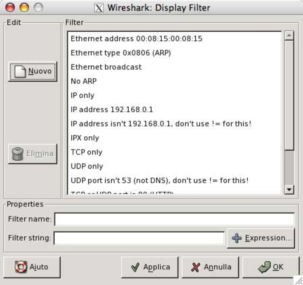 wireshark for mac switch between two windows