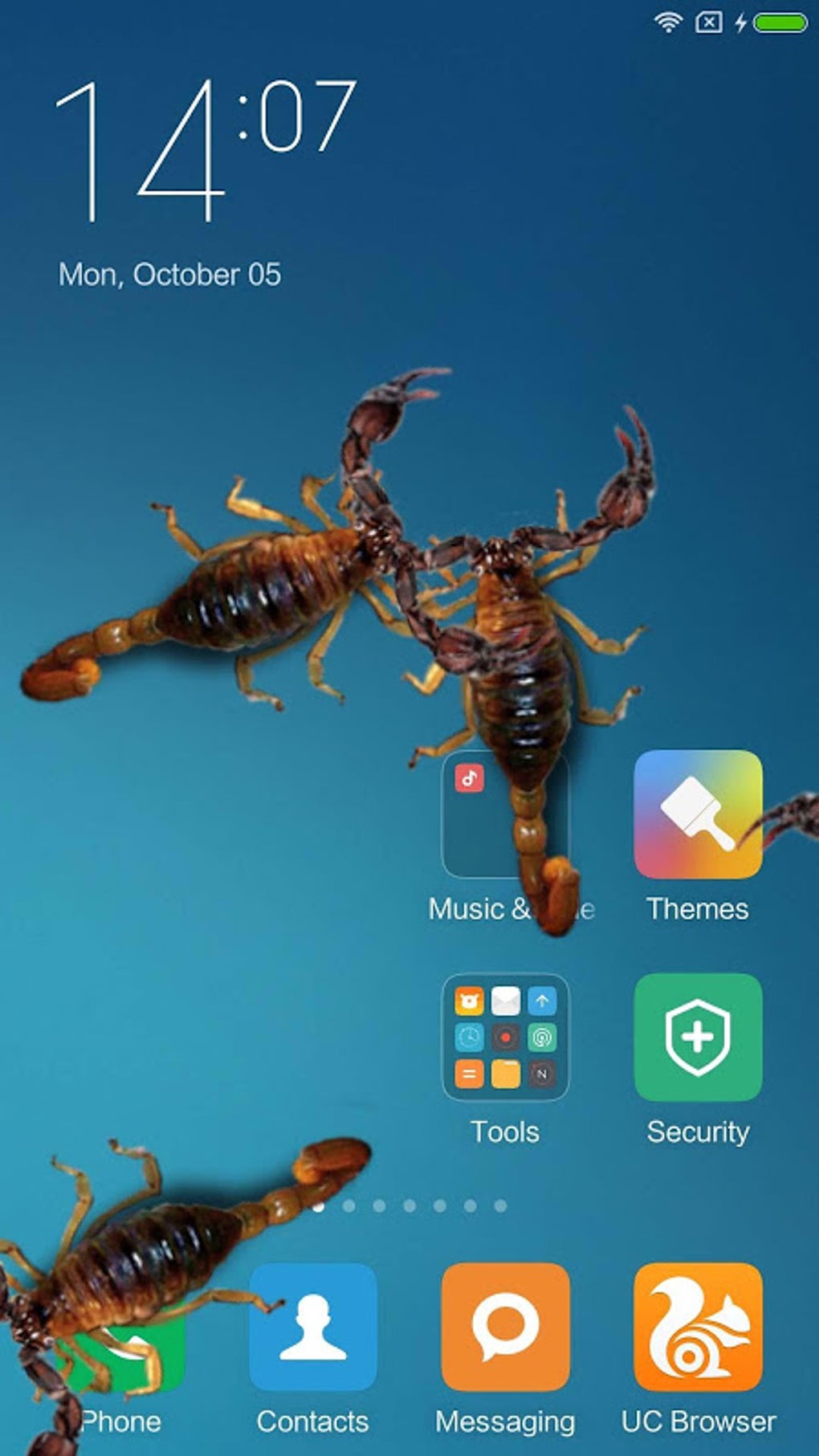 Scorpion in phone prank APK для Android — Скачать