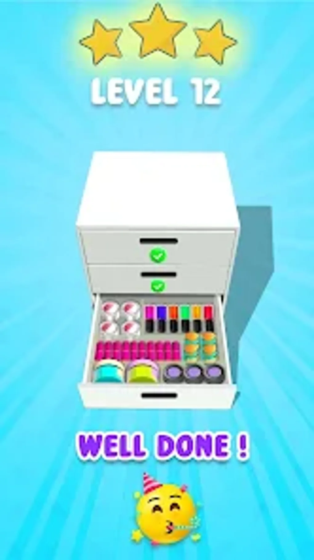 Fill the Makeup Organizer Game for Android - 無料・ダウンロード