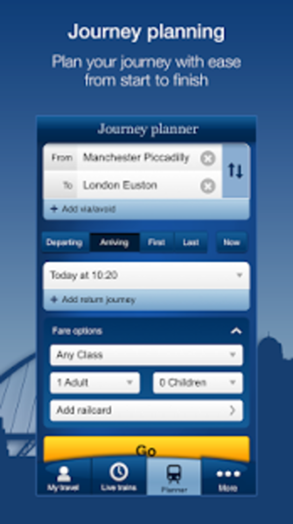 National Rail Enquiries Android 