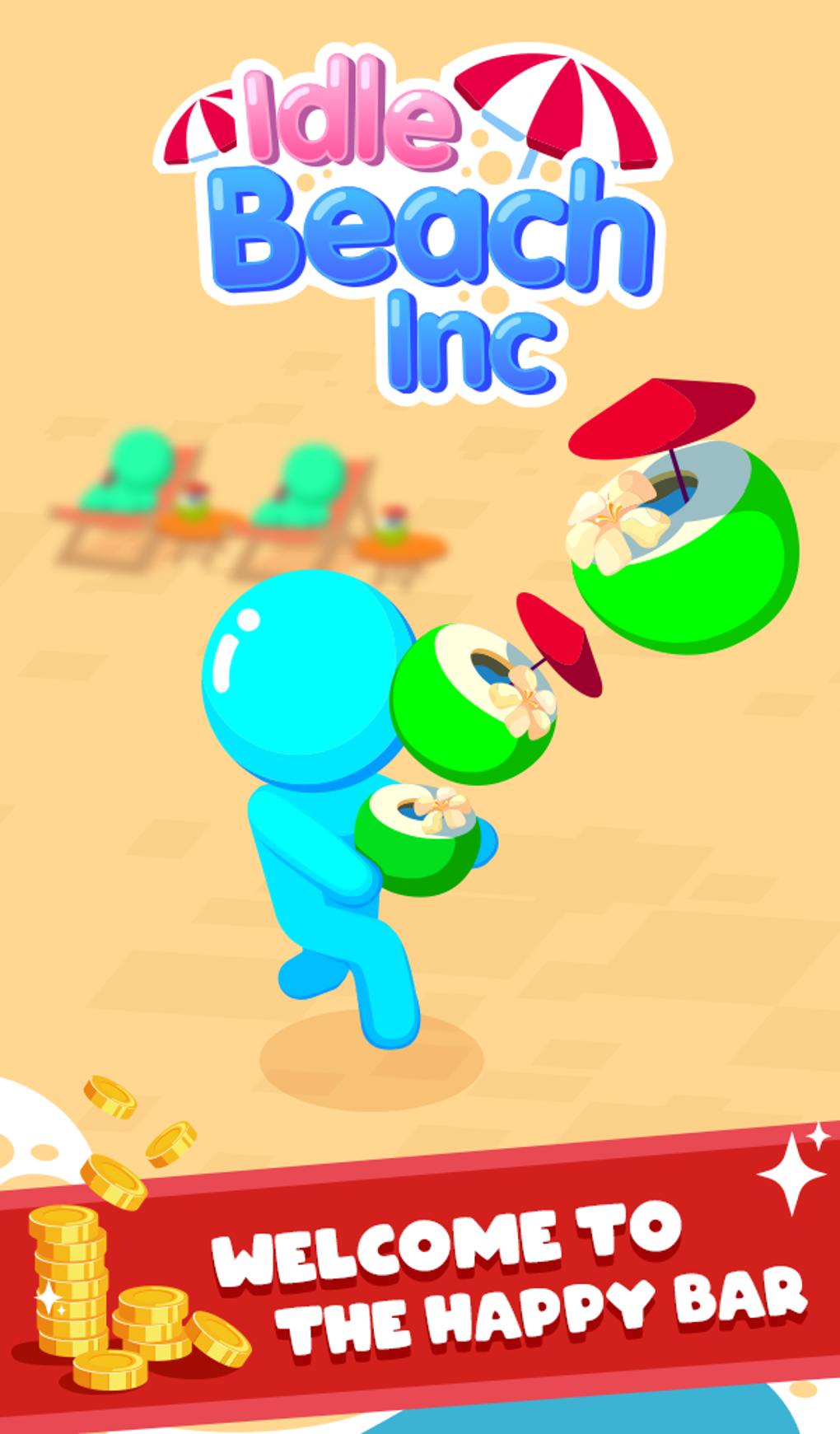 Android 용 Idle Beach Inc: Cooking Tycoon 다운로드