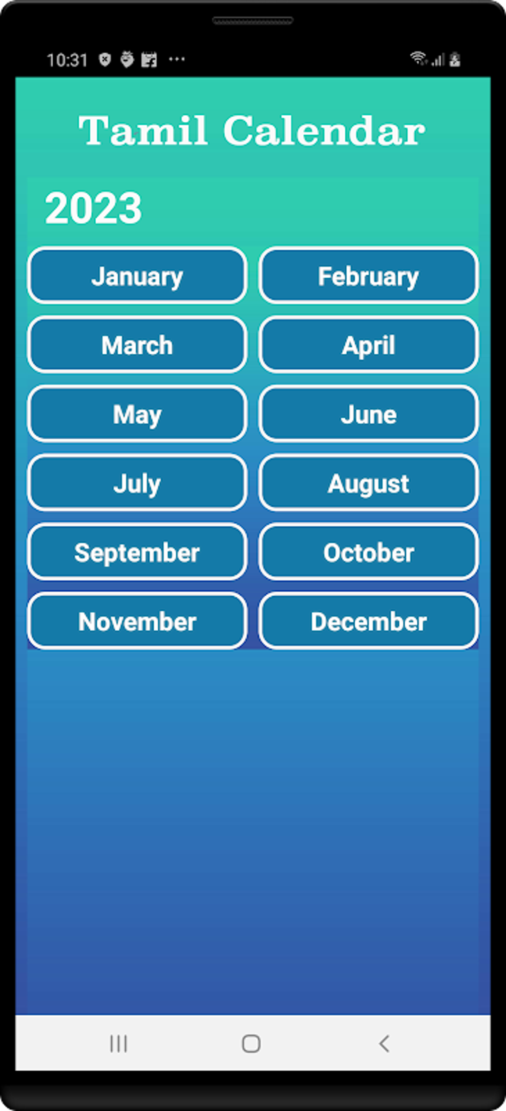 Tamil Calendar English 2021 APK Android ダウンロード