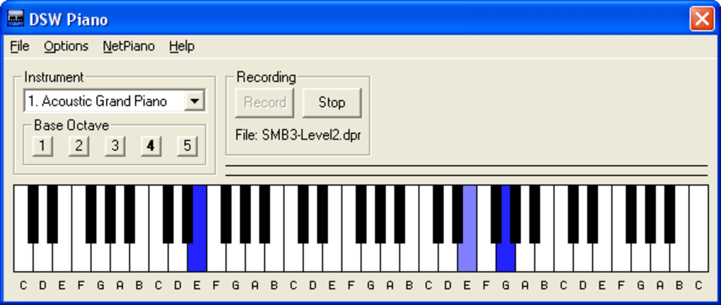 Dsw Piano Download