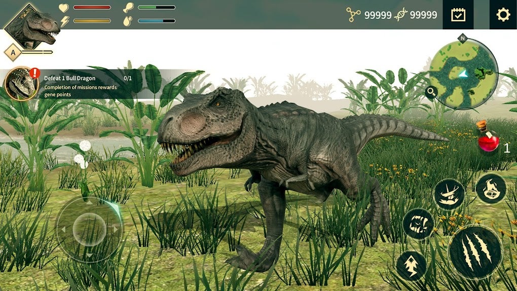 clássico dinossauro Caçando livre jogos - Download do APK para Android