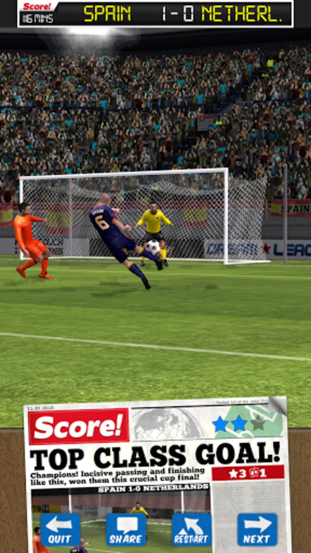 Score World Goals For Android Download