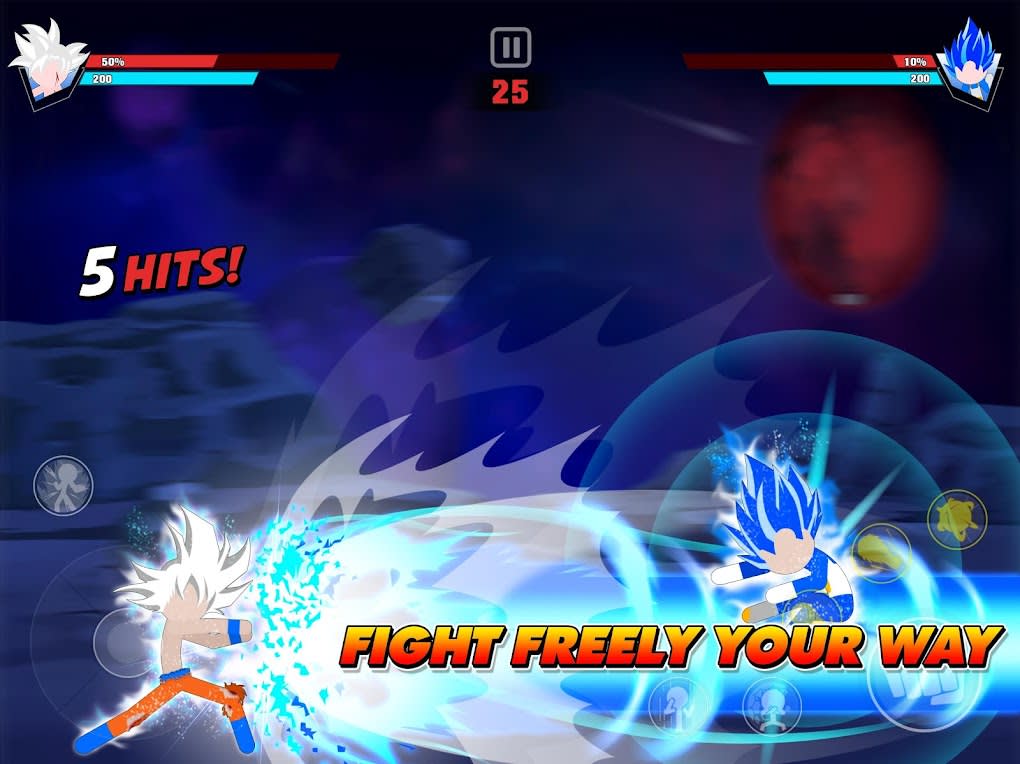 Stickman Warriors - Super Dragon Shadow Fight para Android - Baixe o APK na  Uptodown