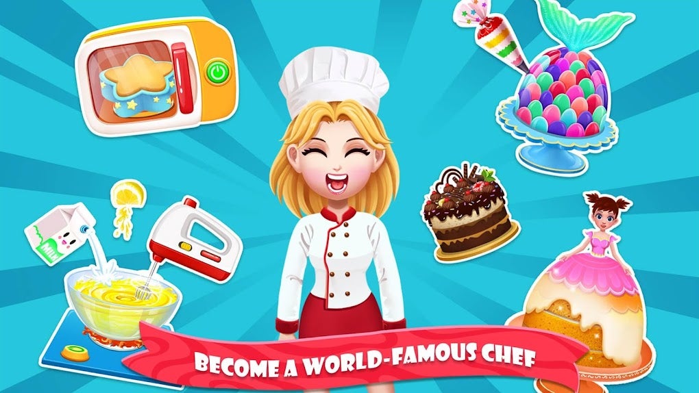 برنامه Cake Maker Cooking Cake Games - دانلود